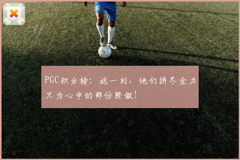 PGC积分榜：这一刻，他们拼尽全力只为心中的那份骄傲！